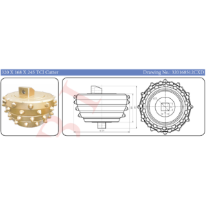 320 x 168 x 245 TCI Cutter