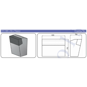 D3 (100 x 50 x 75mm) Main Bit